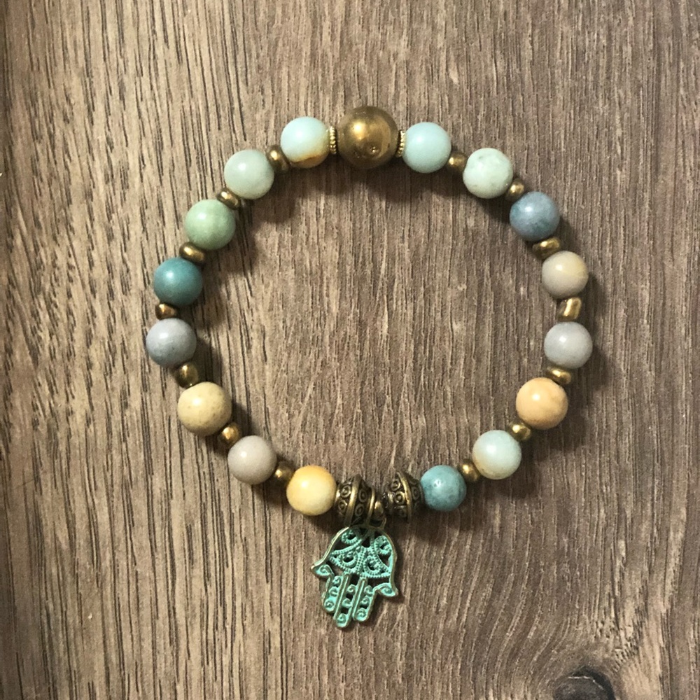 Amazonite Mala Bracelets